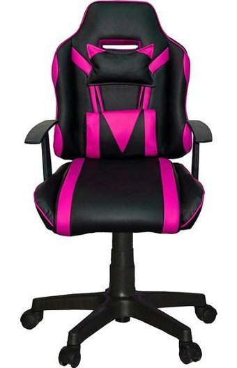 Türksit Range Mini Suni Deri Oyuncu Koltuğu Pembe-Siyah