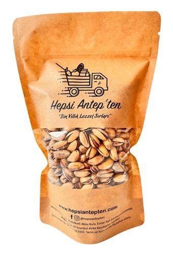Hepsi Antepten Kabuklu Taze Tane Antep Fıstığı 500 gr
