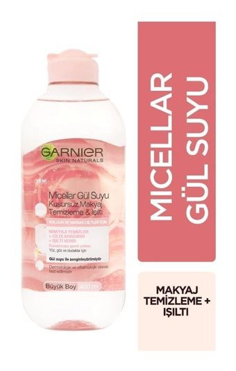 Garnier Micellar Gül Suyu Hassas Cilt Makyaj Temizleme Suyu 400 ml