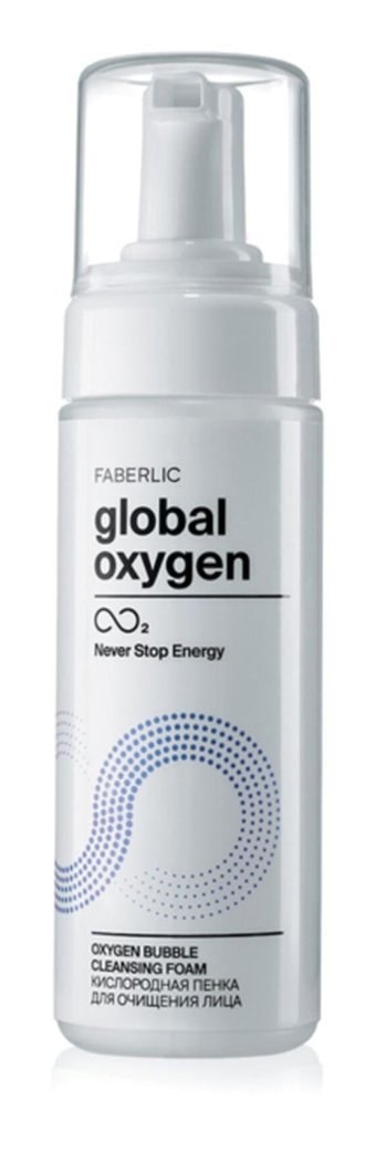 Faberlic Global Oxygen Yüz Temizleyici Köpük 100 ml