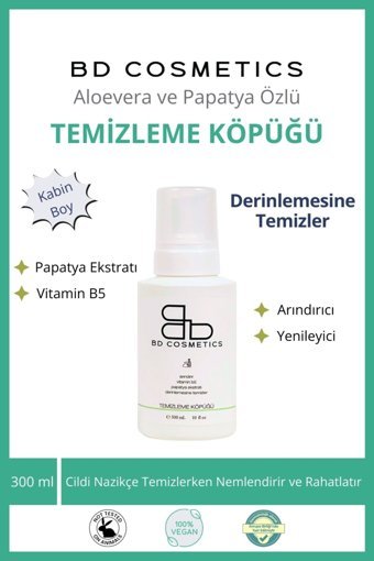 Bd Pharma Bd Cosmetics Arındırıcı Yüz Temizleyici Köpük 300 ml