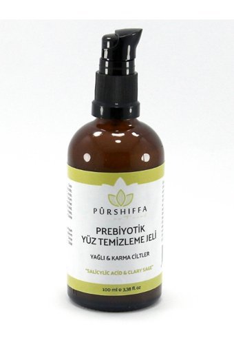 Pürshiffa Prebiyotik Yağlı ve Karma Ciltler Yüz Temizleme Jeli 100 ml