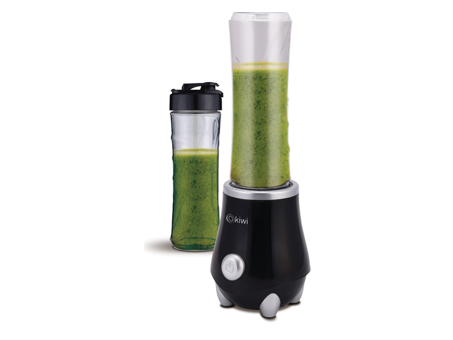 Kiwi KSB-2214 500 ml Plastik 4 Bıçaklı Tekli Mini Smoothie Blender Siyah