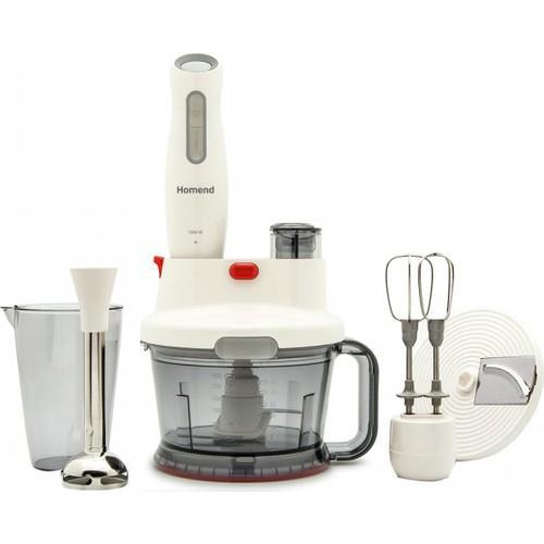 Homend Functionall 2804H 1500 ml Plastik Buz Kırıcılı Turbo Fonksiyonlu 3 Bıçaklı 3'lü Büyük Blender Seti Beyaz