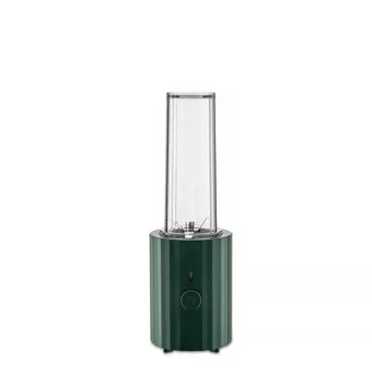 Alessi Plisse 550 ml Plastik Çift Bıçaklı Tekli Mini Smoothie Blender Yeşil