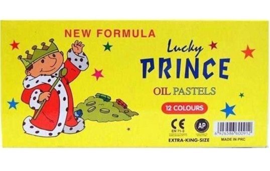 Prince Lucky 12'li Kalem-Yağlı Pastel Boya