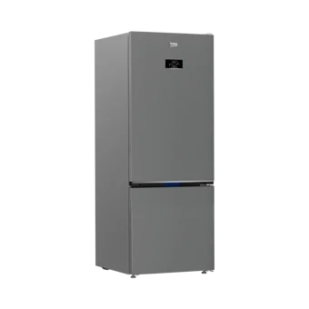 Beko 670475 EI Çift Kapılı No Frost E Enerji Sınıfı 475 lt Klasik Gri Alttan Donduruculu Solo Buzdolabı