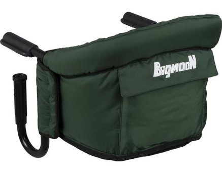 Bigmoon Taşınabilir Kumaş 3 Noktalı Emniyet Kemerli 15 kg Kapasiteli Tekerleksiz Masaya Takılan Sandalye Üstü Oturaklı Katlanır Portatif Mama Sandalyesi Yeşil