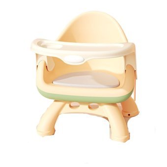 Eternal Luck Çok Fonksiyonlu Plastik 10 kg Kapasiteli Tekerleksiz Tepsili Oturaklı Mama Sandalyesi Yeşil