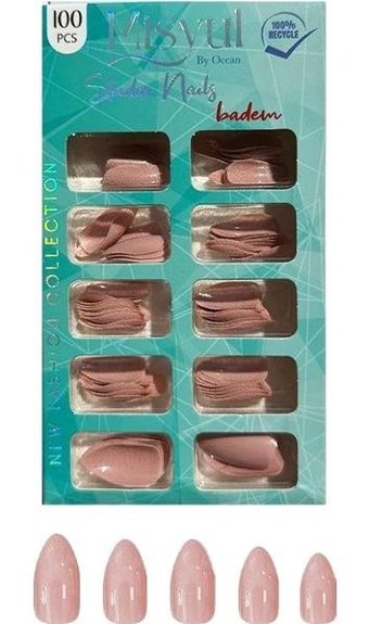 Misyul Badem Nude 100'lü Takma Tırnak
