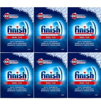 Finish Bulaşık Makinesi Tuzu 6x1.5 kg