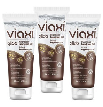Viaxi Doğal Çikolatalı Kayganlaştırıcı Jel 3x100 ml