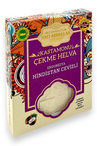 Şekerci Hacı Abdullah Efendi Kastamonu Endonezya Hindistan Cevizli Helva 100 gr