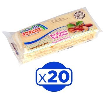Adakoz Yer Fıstıklı Koz Helva 20x55 gr