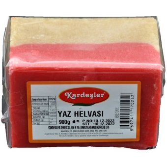 Kardeşler Şekerleme Yaz Helva 900 gr