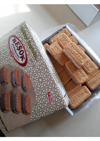 Beşok Şekerleme Bisküvili-Güllü Lokum 1 kg