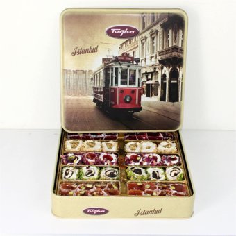 Tuğba Kuruyemiş İstanbul Antep Fıstıklı Lokum 500 gr