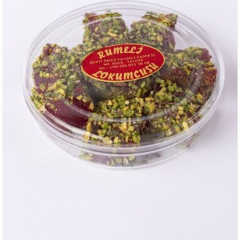 Rumeli Lokumcusu Fıstıklı-Zereşkli Lokum 250 gr