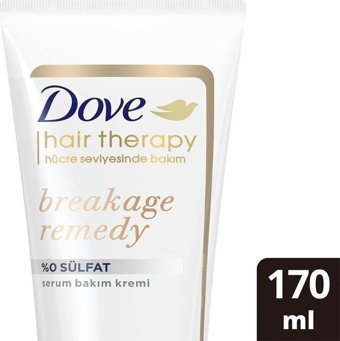 Dove Hair Therapy Breakage Remedy Sülfatsız Kırılma Karşıtı Saç Kremi 170 ml