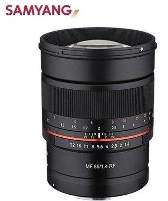 Samyang MF 85 mm f/1.4 Teleconverter Lens Objektif
