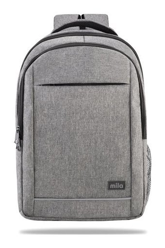 Mila 15.6 inç Sırt Laptop Çantası Gri