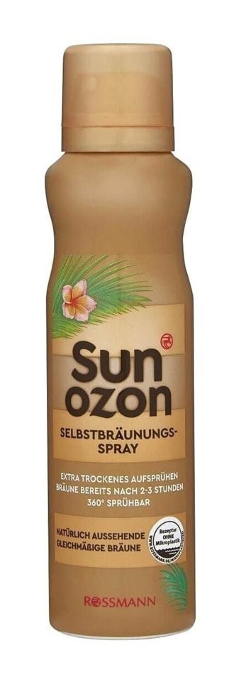 Sun Ozon Aloe Vera-E Vitaminli Hızlı 10 Faktör Vücut İçin Bronlaştırıcı Sprey 150 ml