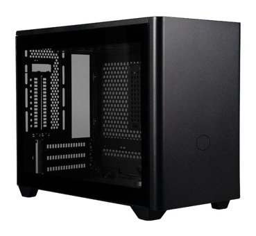 Cooler Master MCB-NR200P-KGNN-S00 RGB Mesh Sıvı Soğutmalı 2 Fanlı Siyah Dikey Kullanım Mini ITX Standart Bilgisayar Kasası