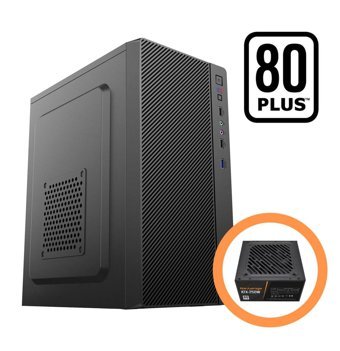 Revenge Razor 2 Fanlı Siyah Dikey Kullanım Micro ATX Boş Bilgisayar Kasası