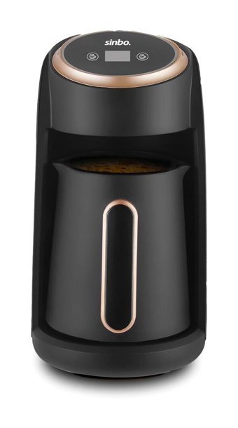 Sinbo SCM-2978 Otomatik 420 ml 4 Kişilik Siyah Türk Kahvesi Makinesi