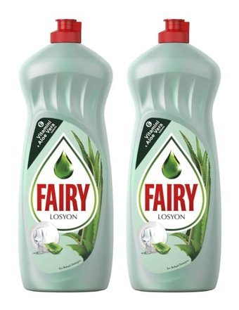 Fairy Aloe Vera Kokulu Losyonlu Sıvı El Bulaşık Deterjanı 2x750 ml