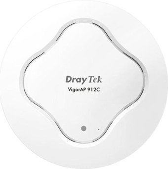Draytek VigorAP 912C 5 Ghz 1200 Mbps Dual Band Mesh İç Mekan Tavan Tipi Access Point Router