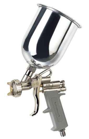Muzi MZE7018 1 lt 1.8 mm Üstten Depolu Aküsüz Havalı Boya Tabancası