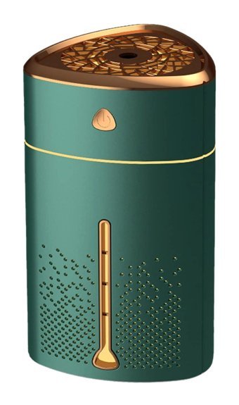 Lifcasual 1 lt Aromaterapi Işıklı İyonizerli Taşınabilir Şarjlı Mini Sıcak Buhar Makinesi