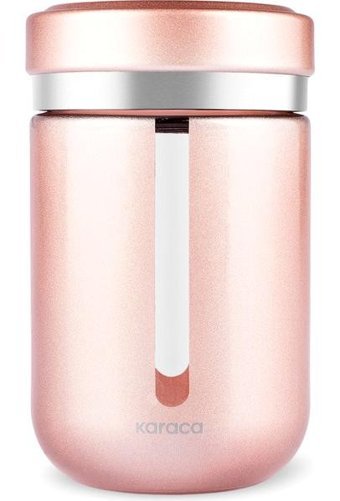Karaca Mastermaid Rose Gold Yuvarlak Cam Saklama Kabı 650 ml
