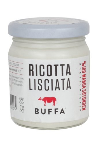 Buffa Tam Yağlı Ricotta İnek Peyniri 200 gr