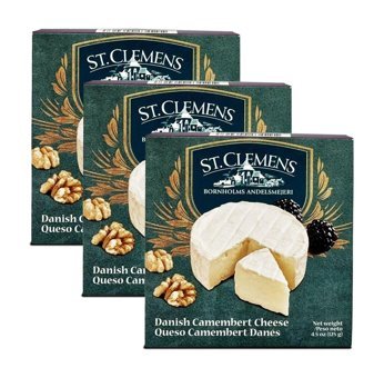St. Clemens Camembert İnek Peynir 3x125 gr