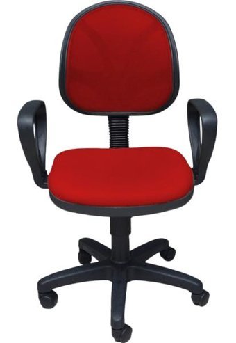 Obc Ofis Büro Concept Kolçaklı Dönerli Bordo Çalışma Sandalyesi