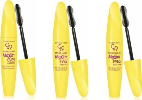 Golden Rose Defined Lashes Maxim Eyes Hacim Veren-Kıvırma Siyah Maskara