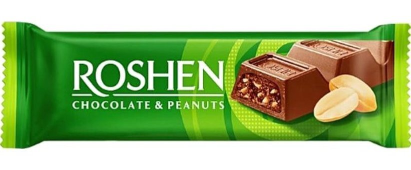Roshen Yer Fıstıklı Sütlü Çikolata 29 gr