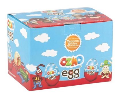 Şölen Ozmo Yumurta Sütlü Sütlü Çikolata 20 gr 24'lü