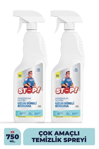 Stop Forte Clean Sıvı Leke Çıkarıcı 2x750 ml