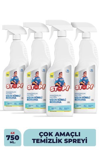 Stop Forte Clean Sıvı Leke Çıkarıcı 4x750 ml