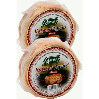 Amesia Biberli Katmer İnek Peyniri 2x400 gr