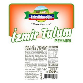 Tahsildaroğlu İzmir Tulum İnek Peyniri 350 gr