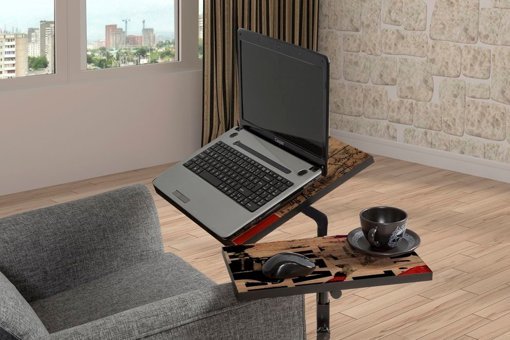 Vivense Dikey Kullanım Ayarlanabilir Taşınabilir Ayaklı Laptop Standı