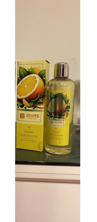 Joure Perfume Limon Cam Şişe Kolonya 24x400 ml