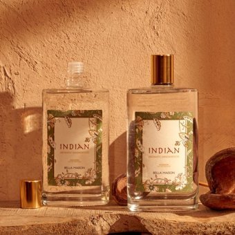 Bella Maison Indian Sandal Cam Şişe Kolonya 200 ml