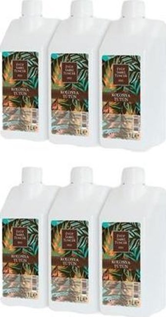 Eyüp Sabri Tuncer Tütün Plastik Şişe Kolonya 6x1 lt