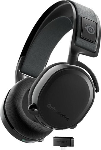 SteelSeries Arctis 7 Plus Gürültü Önleyici Mikrofonlu Kablosuz Kulak Üstü Oyuncu Kulaklığı Siyah