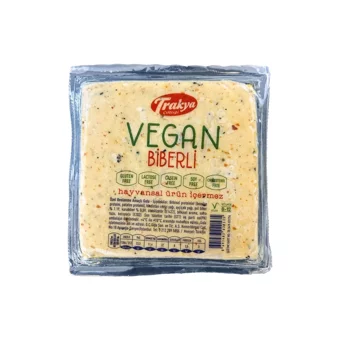 Trakya Çiftliği Vegan Biberli Beyaz İnek Peyniri 250 gr